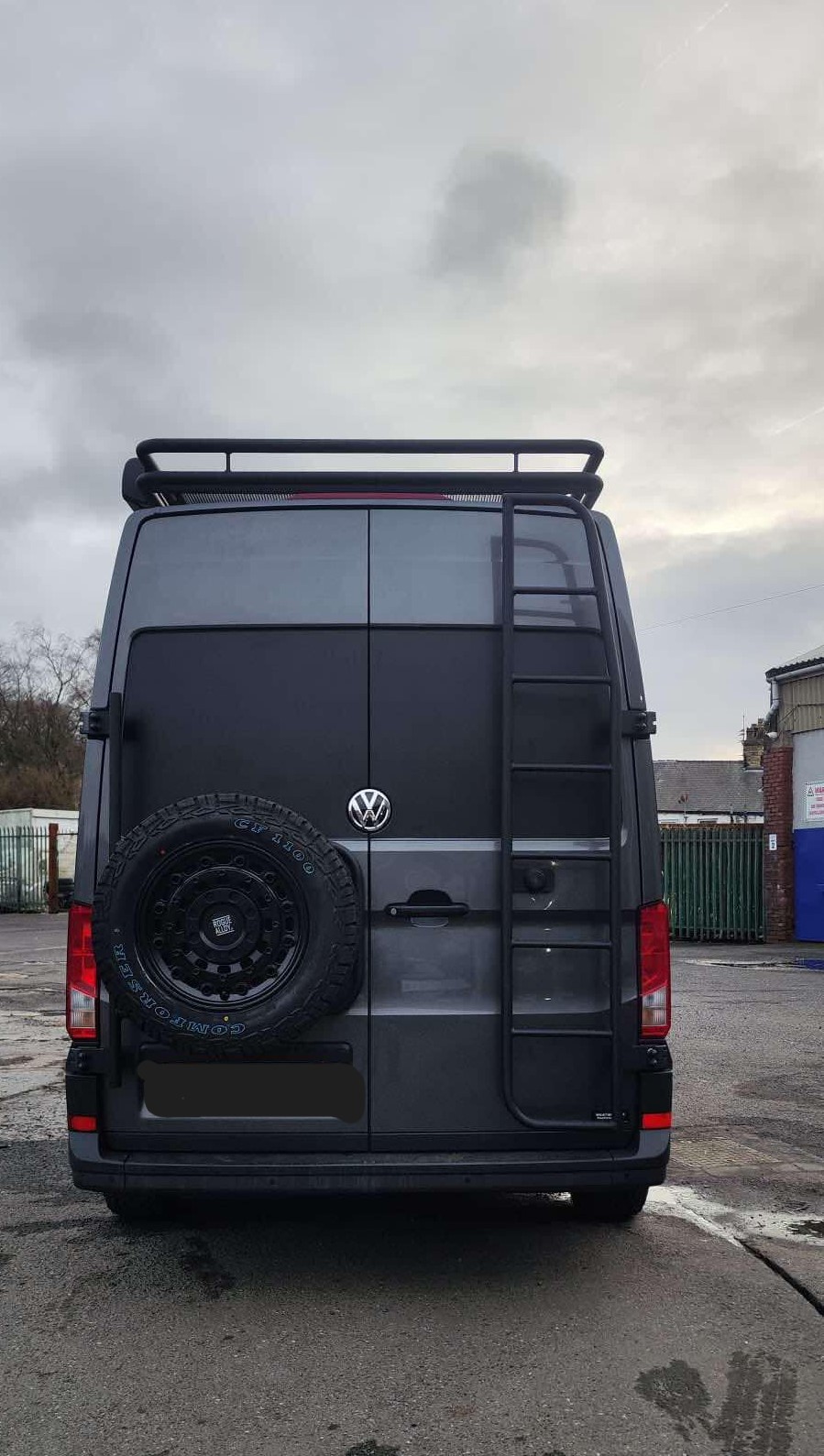 Rear Door Ladder